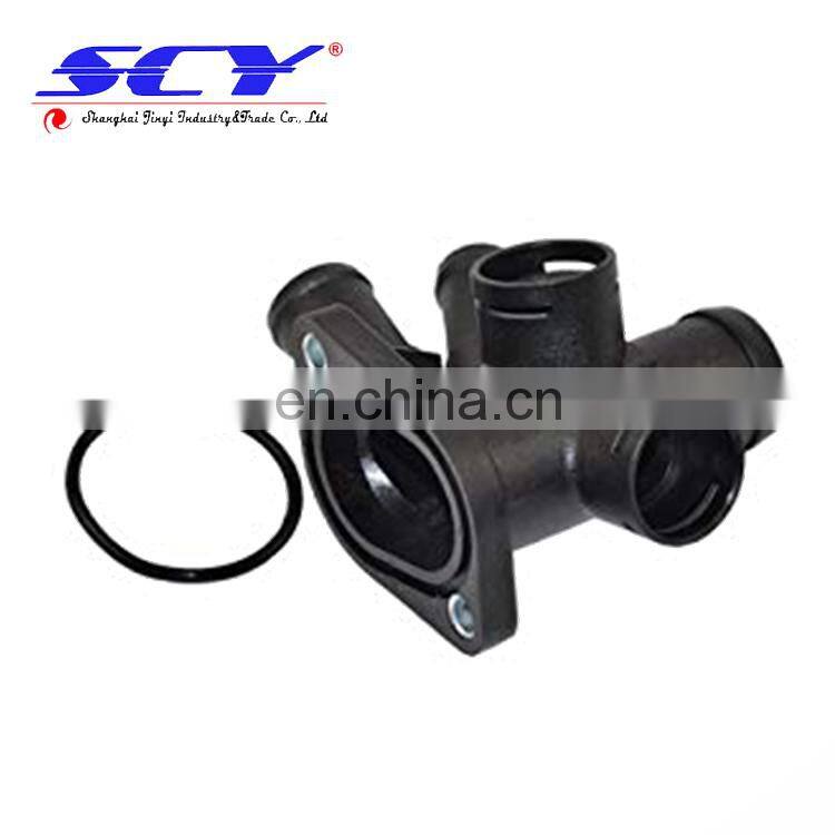 Thermostat Housing Suitable for VW Cabrio Golf Jetta Passat 2.0L 037121144J 037121145F 037121145G 037198144J 037121144H