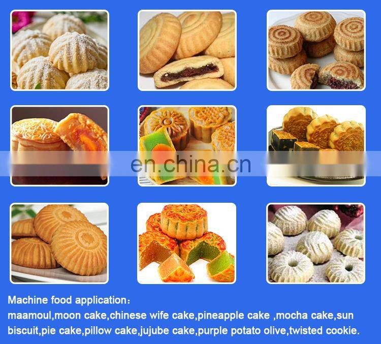Good quality Automatic Mooncake Encrusting Machine / Maamoul Forming Line