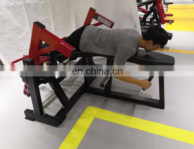 Hot sales hammer strength fitness machine plate loaded iso prone leg curl commercial gym equipment HB17 for sale