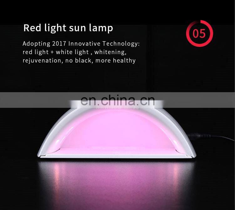 profesional electric gel lamp led nail dryer 36w nail led lamp with double light