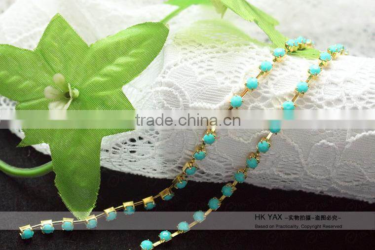 Y1118 China supplier rhinestone cup chain;High quality cup chain strass;wholesale rhinestone cup chain