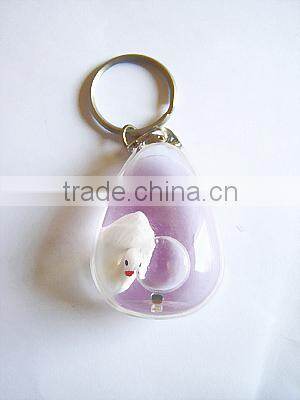 Clear Plastic Acrylic Keychain with Cheap Price, Chrismas Gift