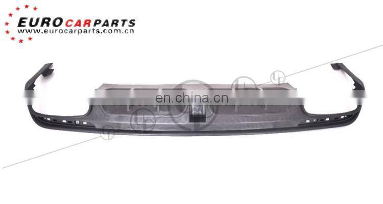 W222 diffuser fit for S-class W222 2014-2016y S63/S65 to B-style plastic S63 diffuser with exhaust tips