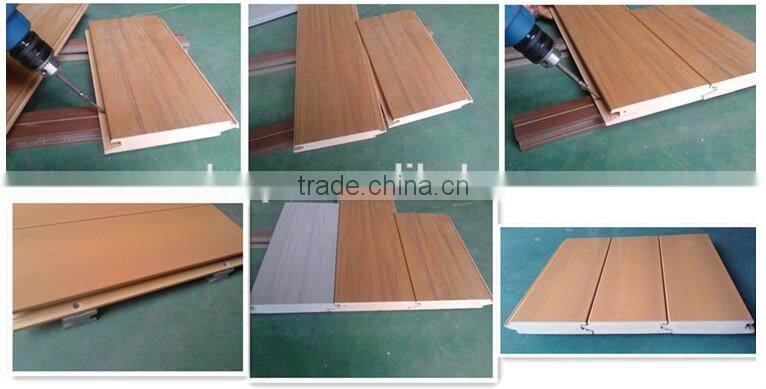 Fire-resistant water proof Forest wood plastic composite wood fencing