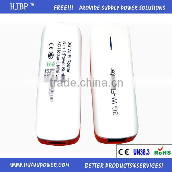 HAME MPR- A1150Mbps Power Bank 3G WiFi Router,3G Router Built-in1800mAh Lithium Battery portable power bank 3g wifi router