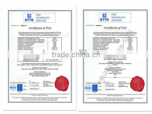 flame retardant tent fabric