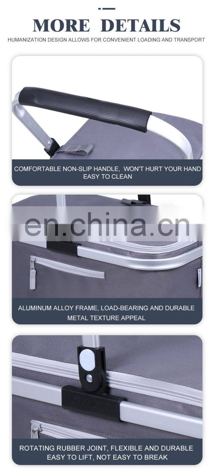 GINT 25L Picnic Home Garden 600D PVC Customer Color Food Wine Cooler Bag