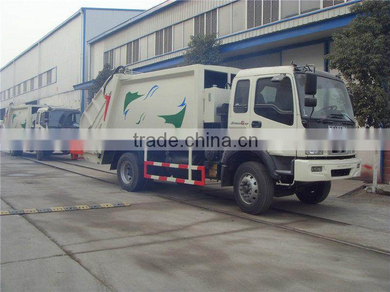 Foton compactor rear loader garbage truck