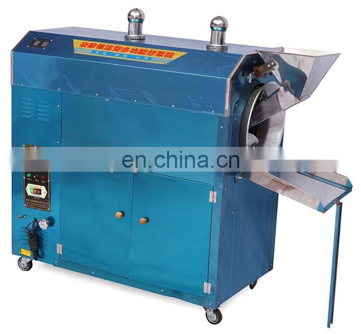 Automatic stainless steel nut roasting machine auto roasted nuts rotary roaster line machines equipment cheap price for sale