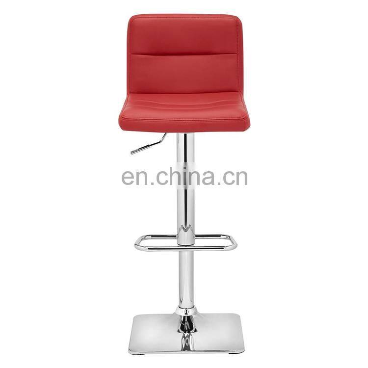 Hot Selling High Bar Stool Kitchen Stool And Leather Bar Stool Without Armrest