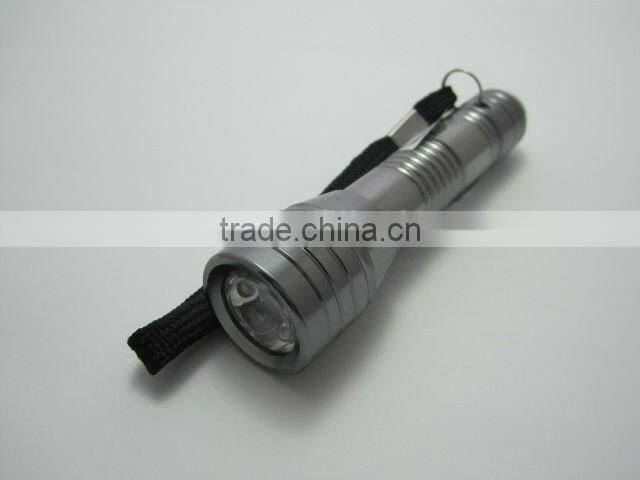 5 LED aluminum personalized mini flashlight