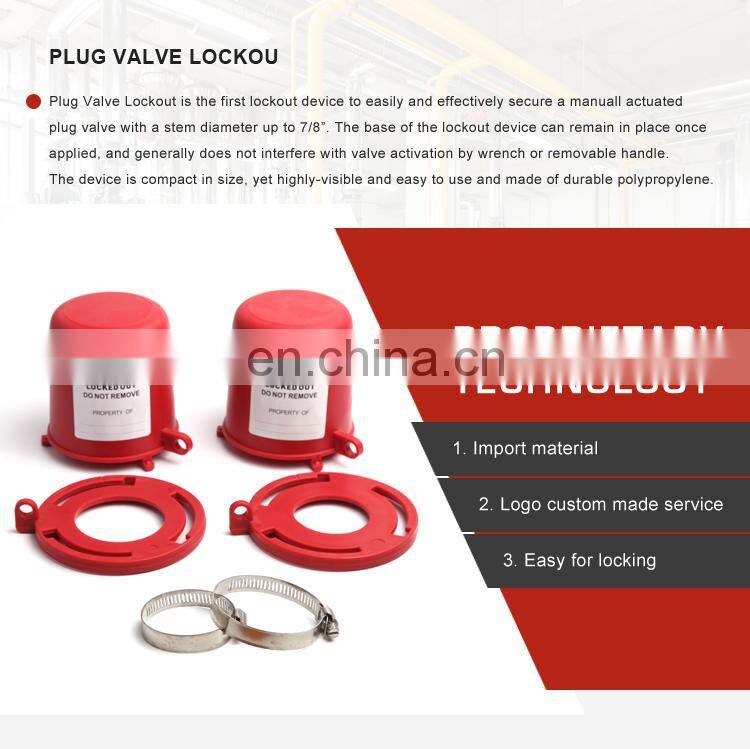 China Manufacturer Good Quality Easy Use Safety Plug Valve Lockout