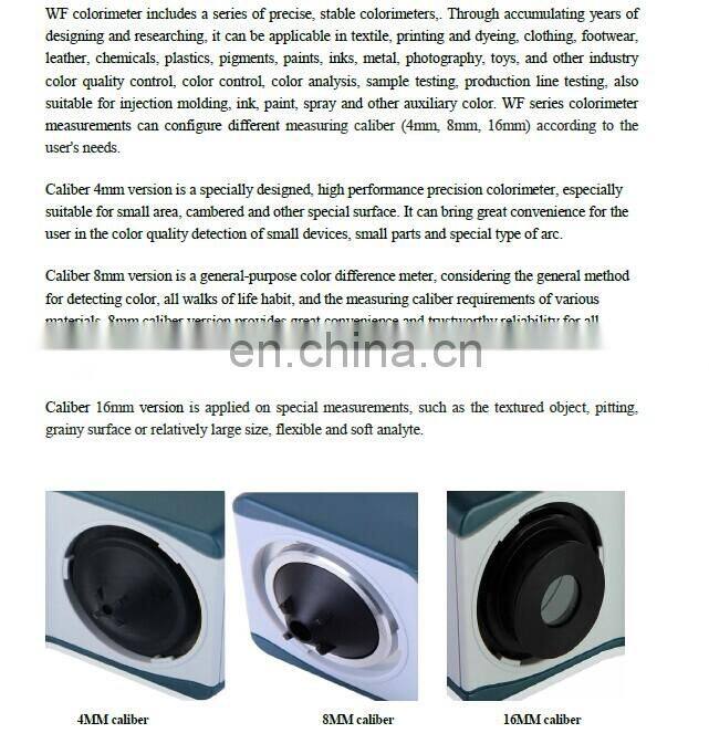 widely used digital portable photo colorimeter