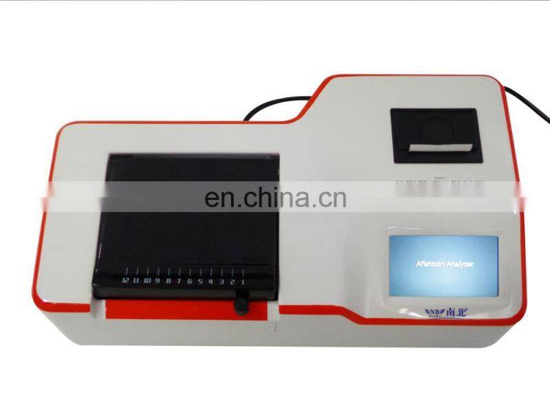 Cheap price fast grain toxin analysis aflatoxin tester