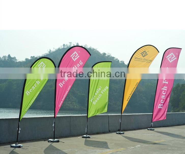 Golf Event teardrop flag