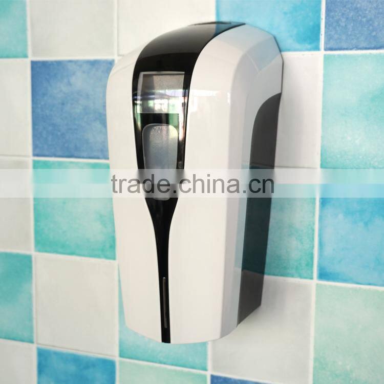 Wholesale toilet automatic 1000ml soap dispenser/ wall hospital alcohol spray disinfection dispenser