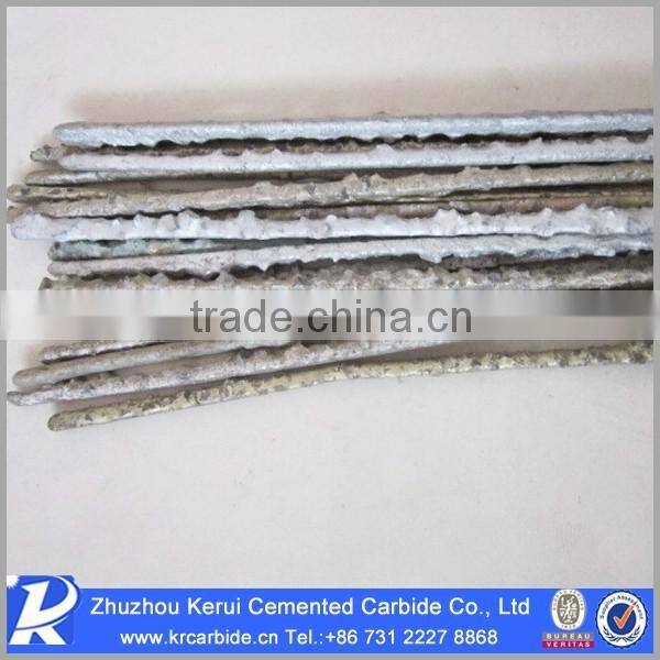 Hardfacing tungsten carbide composite brazing rod supplied direct from Zhuzhou factory