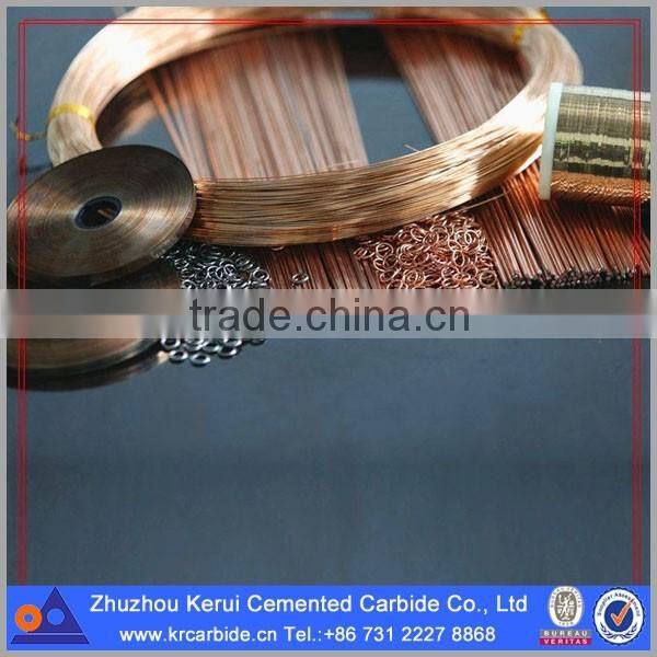 Hardfacing tungsten carbide composite brazing rod supplied direct from Zhuzhou factory