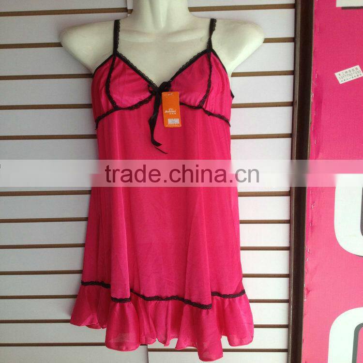 1.31USD High Quality Fashional Transparent Night Sleepwear Pajamas Underwear Woman( kcsy002 )