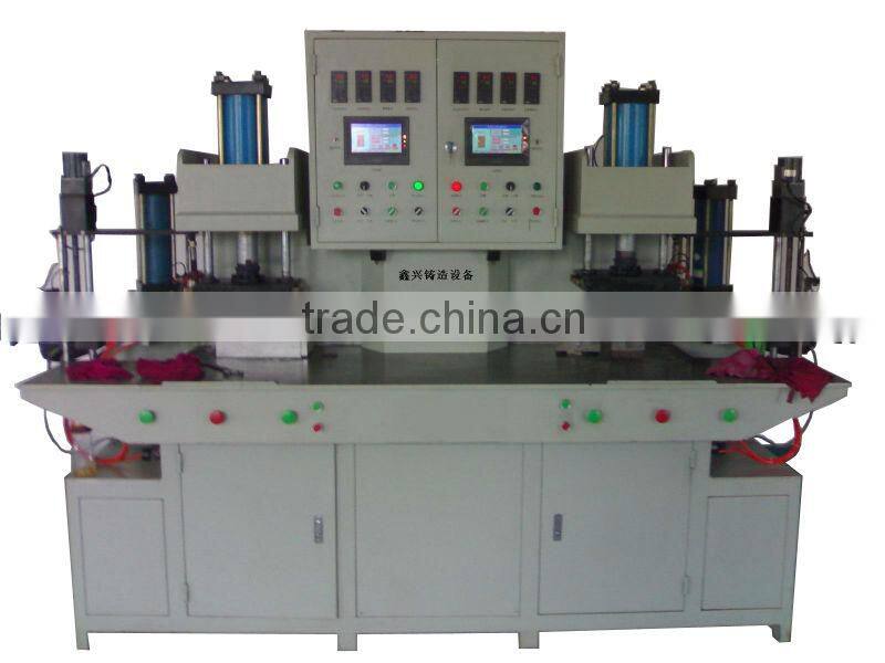 Pneumatic working wax injection moulding machinery