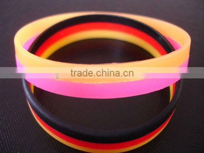 Hot sale Neon silicone bracelet