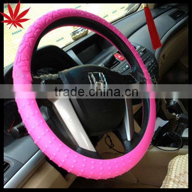 design your silicone swift car steering wheel cover