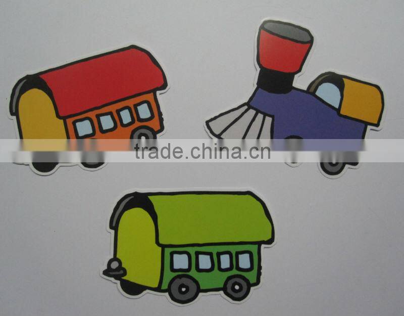 brief cute kid animation window sticker