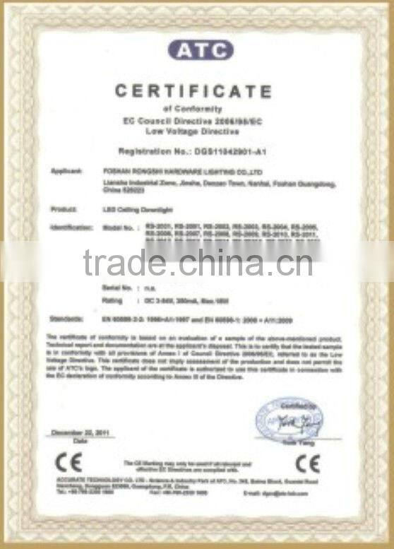 High Power LED Recessed Downlight