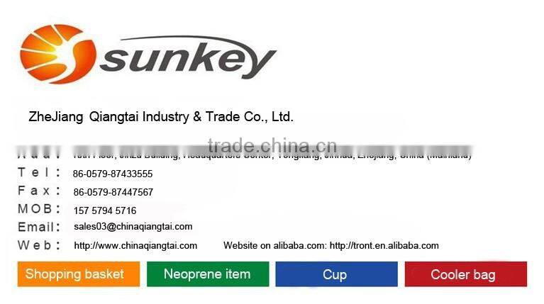 2016 Neoprene frozn lunch cooler bag with baldric