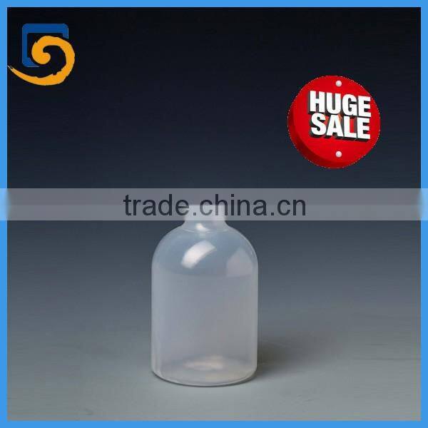 plastic sterile injection vials for veterinary with rubber stopper & aluminium seal