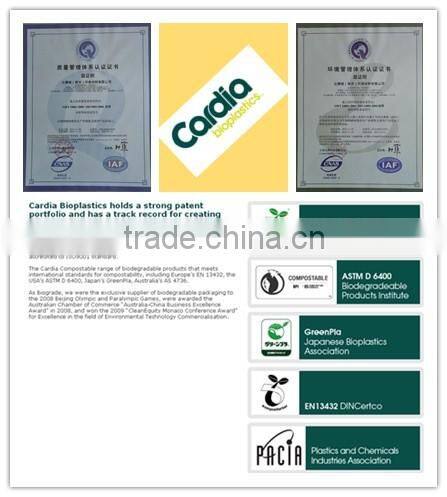 Disposable biodegradable star sealed plastic garbage bags