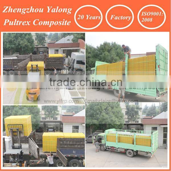 Fiberglass Deck Grating Material, Platform Grating, Floor Grating