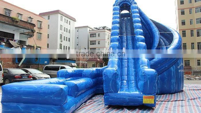 Giant inflatable water slide kids used water park slides for sale
