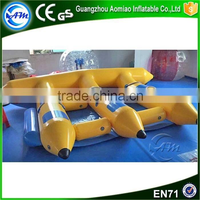 Hot sale flyfish banana boat inflatable flyfish for water game