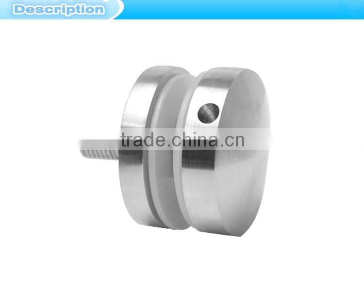 decorative clamp for frameless glass railing