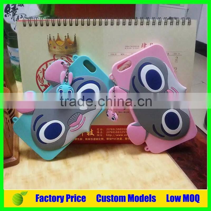 For disney Minnie silicone mobile 3d phone case for Sony Xperia Z5 Premium phone back case cover