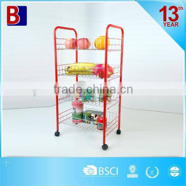 4 tier kitchen trolley