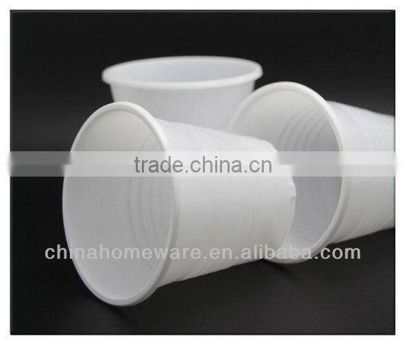white plastic cup milk cup beverage cup
