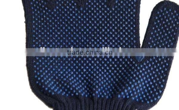 Work protective 10'' cotton gloves