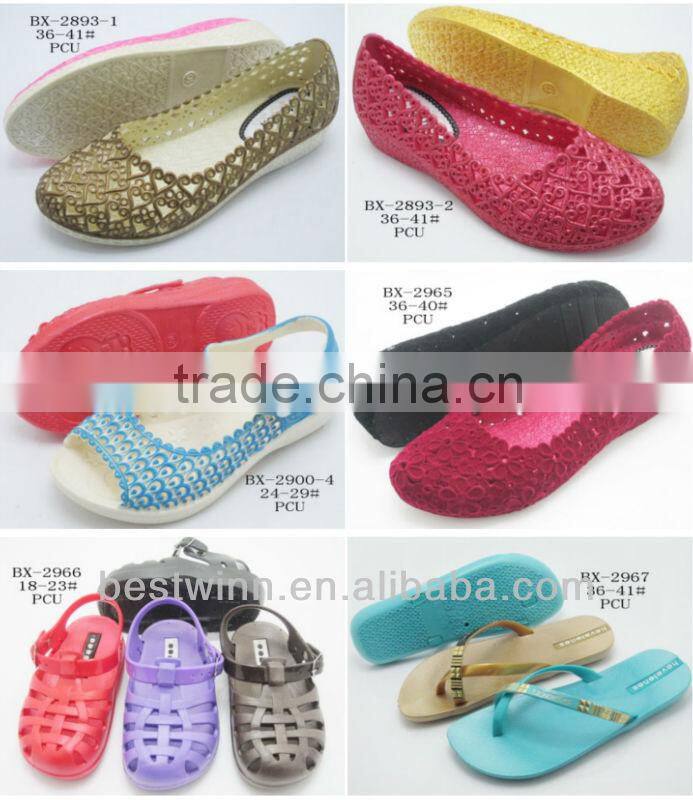 PVC Air Blowing Shoes baby slipper and sandals style PVC Air Blowing Shoes
