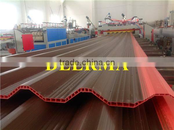 plastic roof tile machine