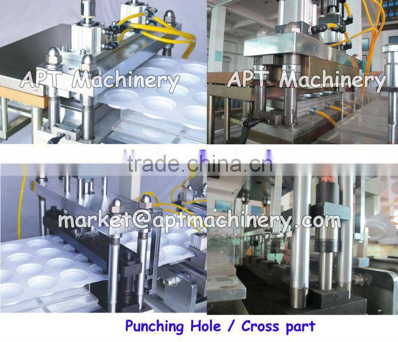 Plastic Spoon Making Machine, HIPS Spoon Molding Machine, PS Spoon Thermoforming Machine