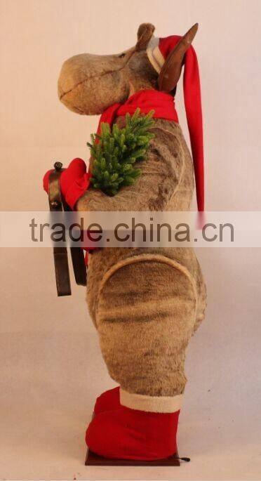 XM-A6143 60 inch inflatable Moose for indoor chirstmas decoration