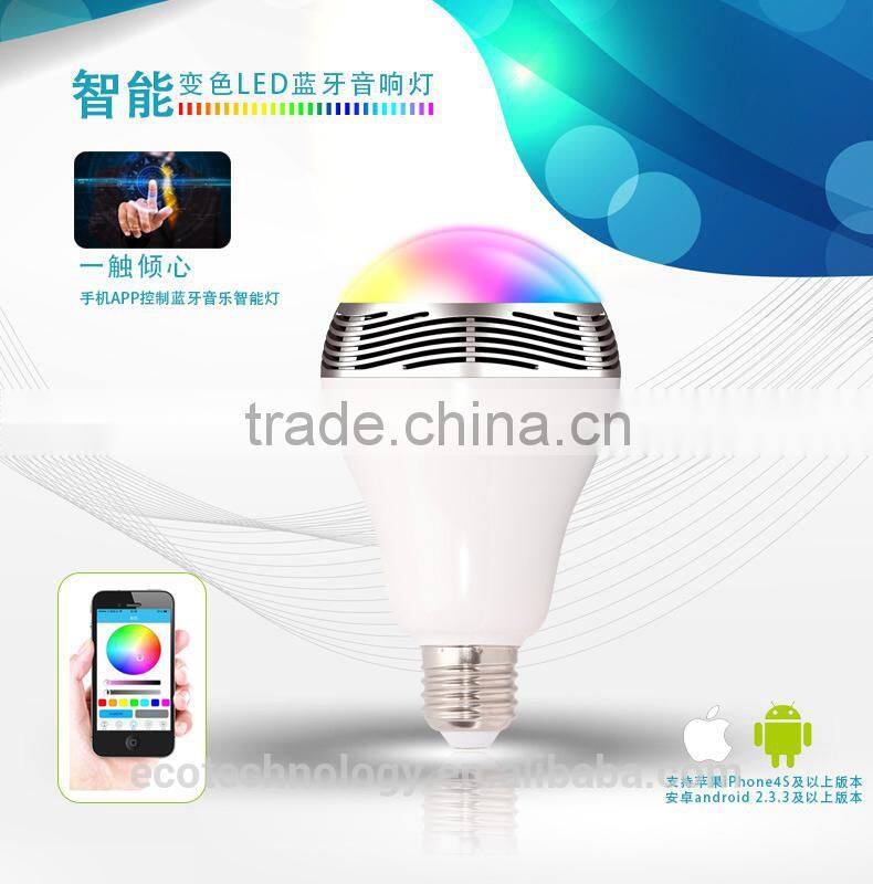 BL05 Bluetooth Control Music Audio Speaker LED Color Bulb lamp
