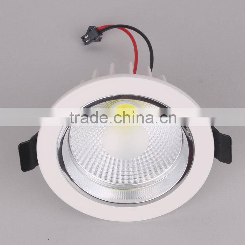 SASO White Round 18W COB LED Ceiling Down Light SAUDI ARAB project down light