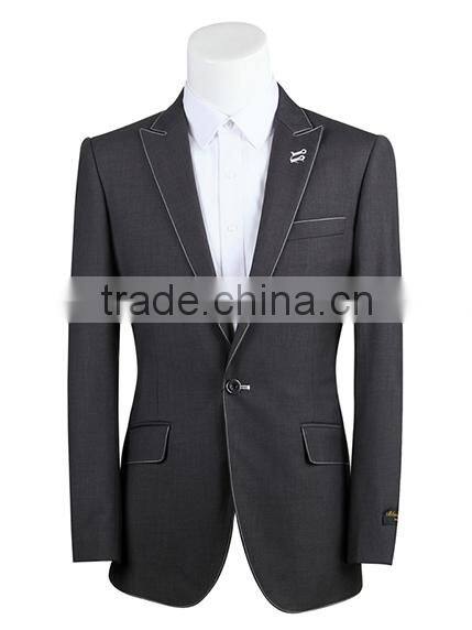 3 piece high quality formal coat pant men suit made in china