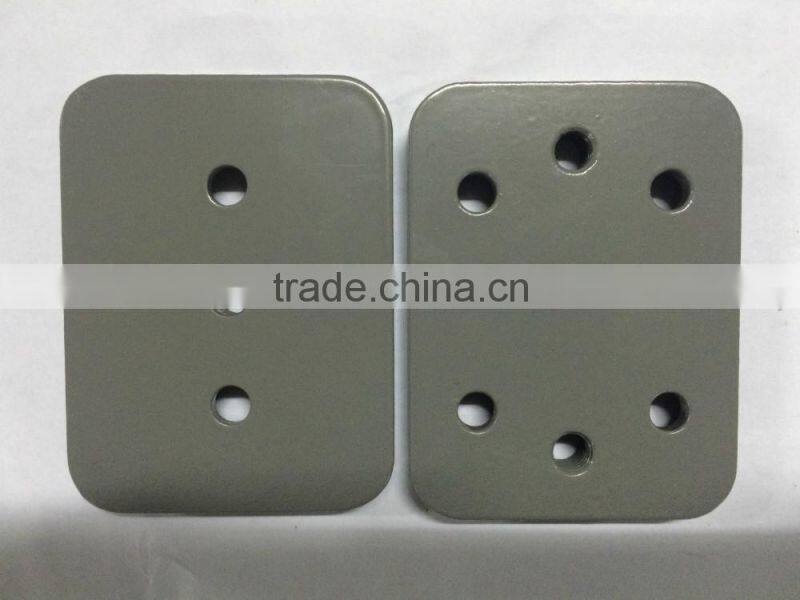 The train parts Q345D Powder spraying plate