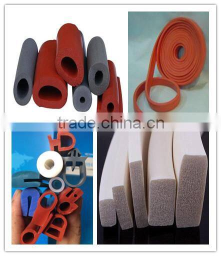 silicone foam extrusion/good elasticity silicone foam sealing Gasket