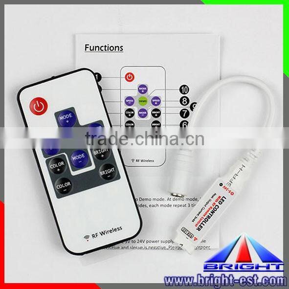 4 pin White 10mm Width led strip connector for 5050 RGB flexible strip