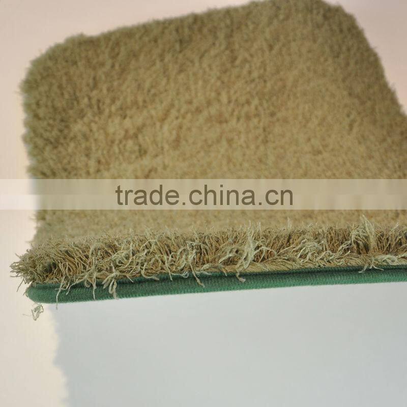 soft floor mat with pvc anti-slip base